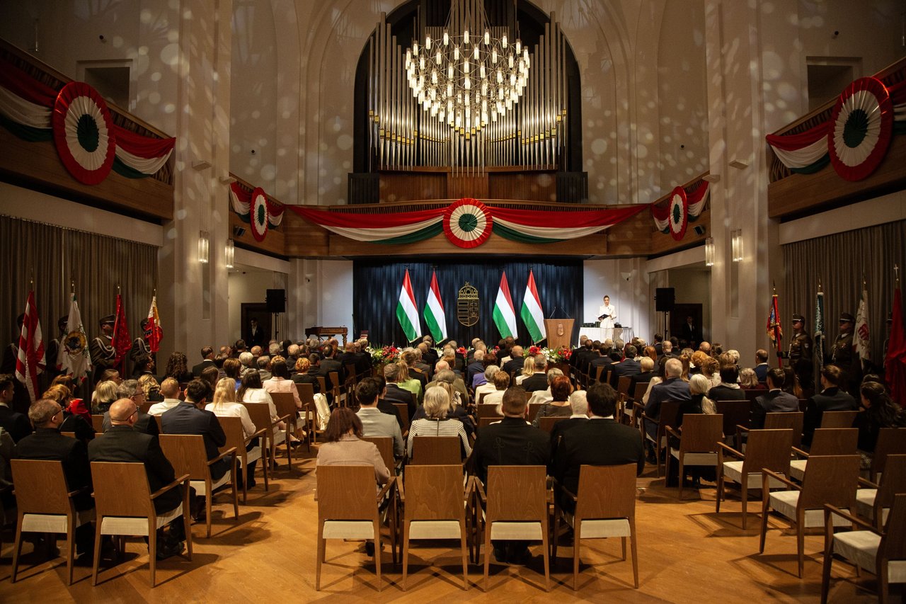 Állami kitüntetések átadása, 2026. március 13. Karmelita-kolostor - Fotó: Todoroff Lázár