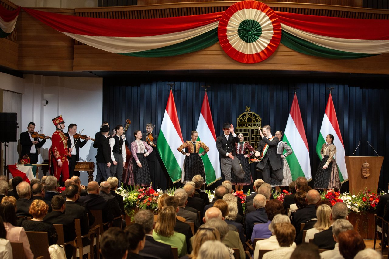 Állami kitüntetések átadása, 2026. március 13. Karmelita-kolostor - Fotó: Todoroff Lázár