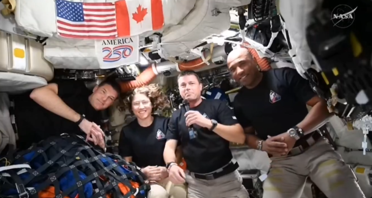 Artemis II legénysége (f.NASA)