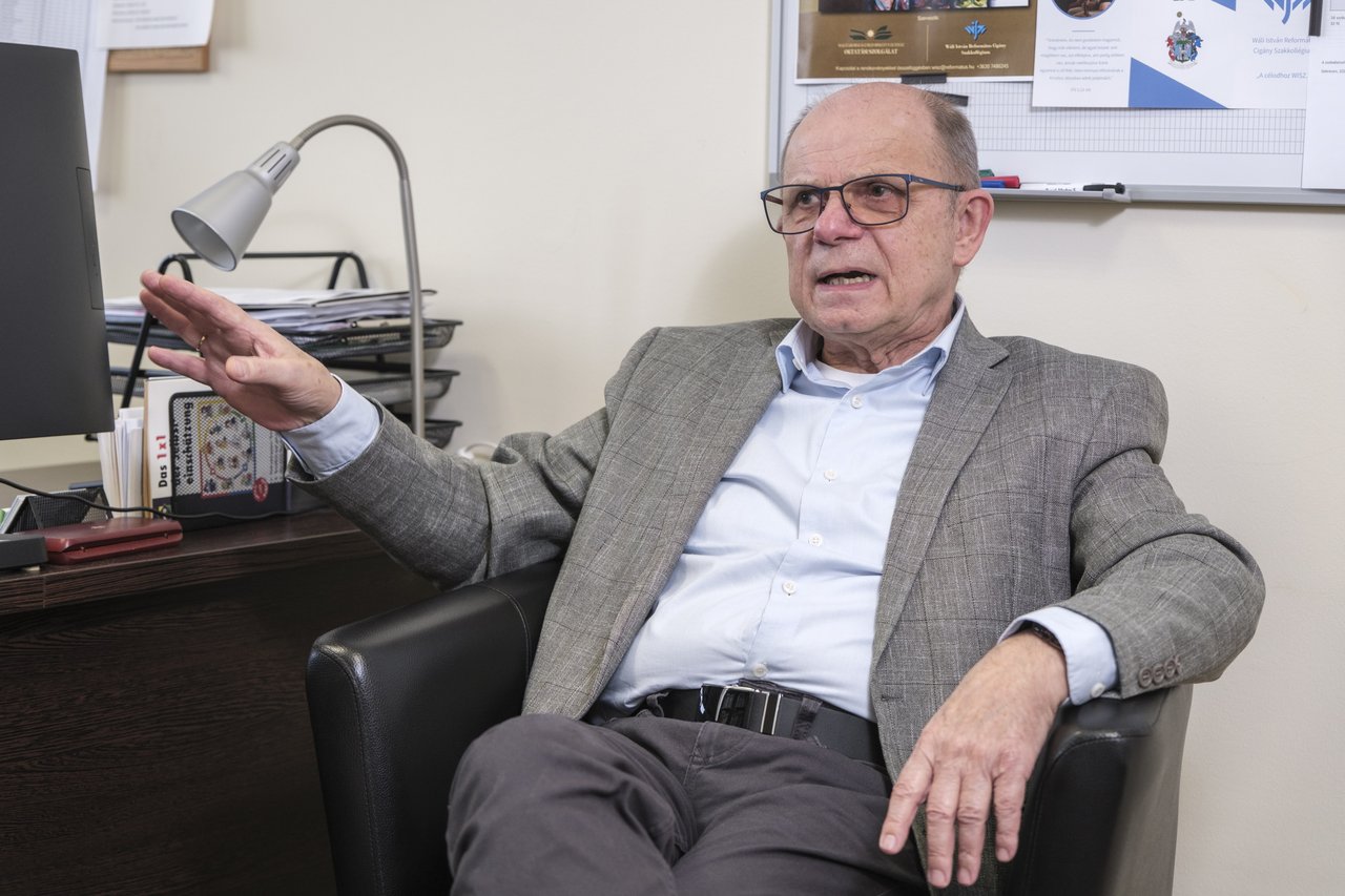 Mózes Áron beszélgetős kép - f: Zelenka Attila