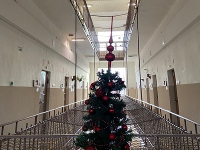Karácsonyi istentisztelet a debreceni fogvatartottaknak 2022 - Fotó: Debrecen-Nagytemplomi Gyülekezet
