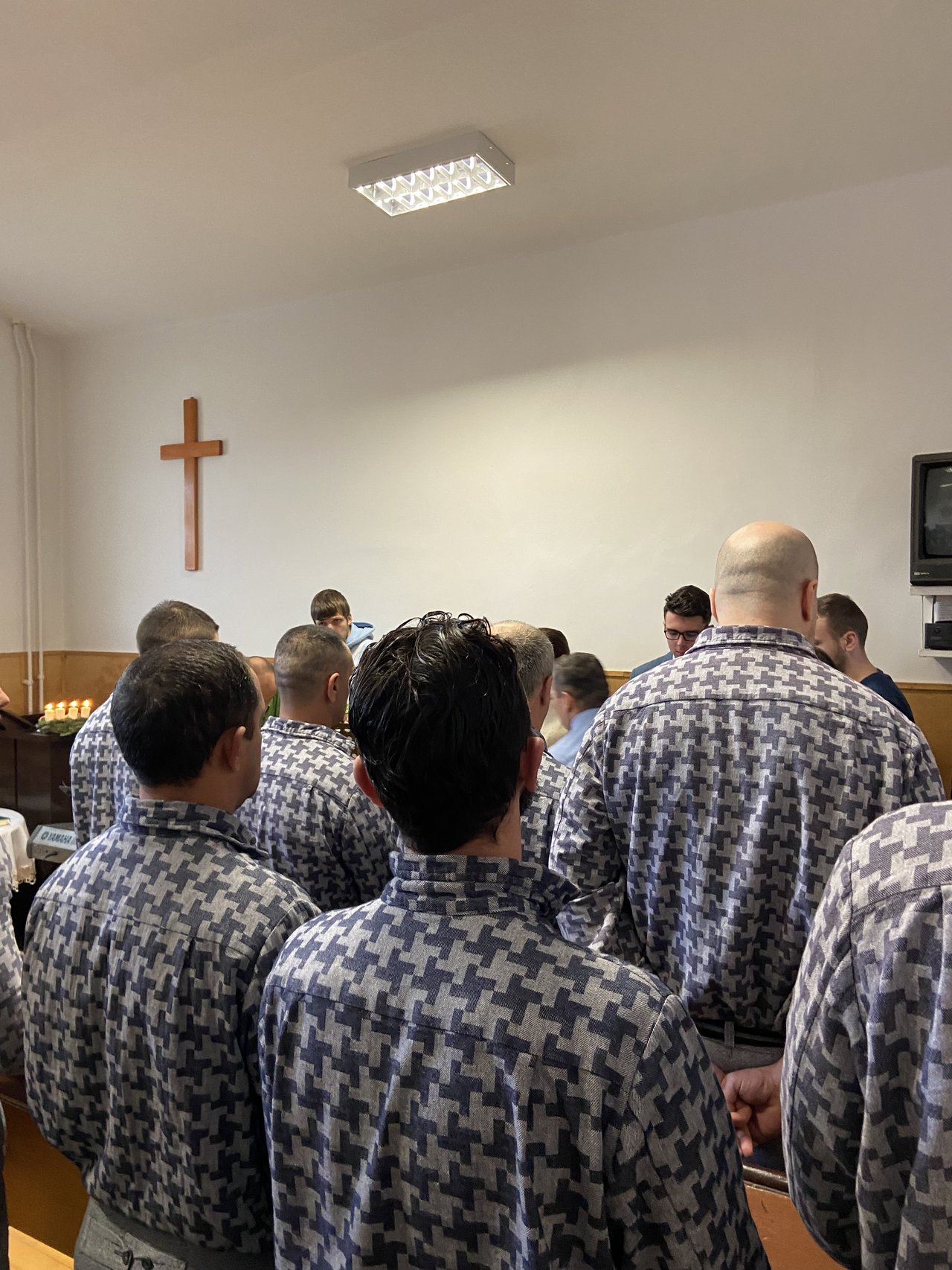 Karácsonyi istentisztelet a debreceni fogvatartottaknak 2022 - Fotó: Debrecen-Nagytemplomi Gyülekezet