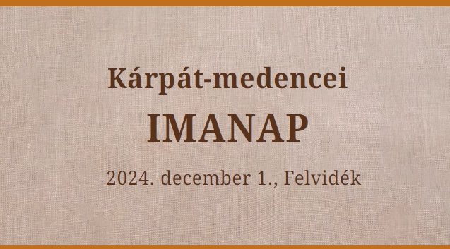 Kárpát-medencei Imanap_borito 2024