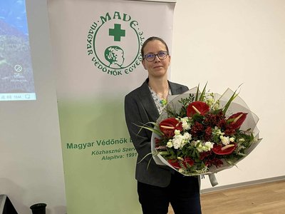 Kiss Zsófia védőnő