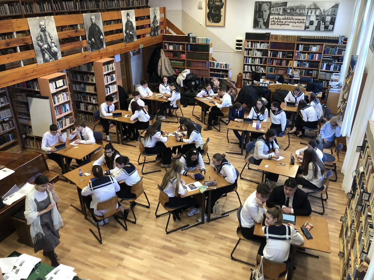 Németh László emlékév 2026, Bethlen Gábor Református Gimnázium és Szathmáry Kollégium könyvtára (f. Bethlen Gábor Református Gimnázium és Szathmáry Kollégium)