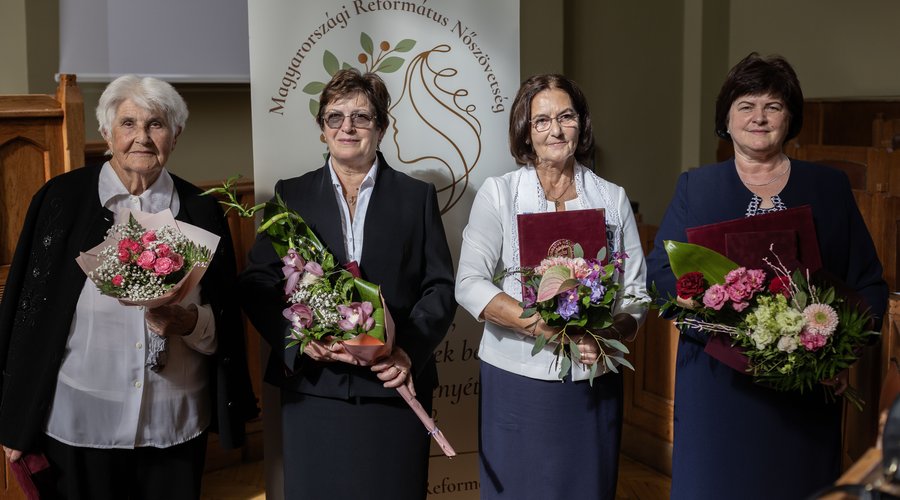 Zsindelyné díjátadó 2026, a négy díjazott (f.Hurta Hajnalka)