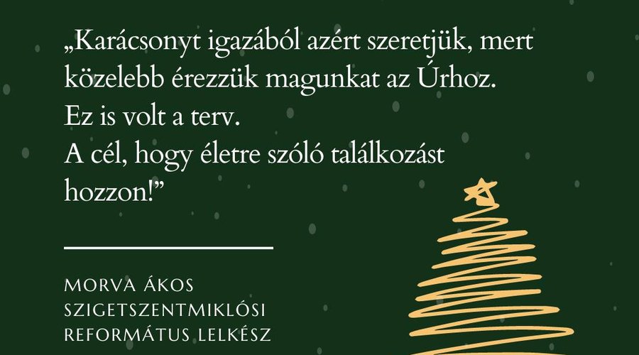 2022 Adventi üzenet 1 Morva Ákos