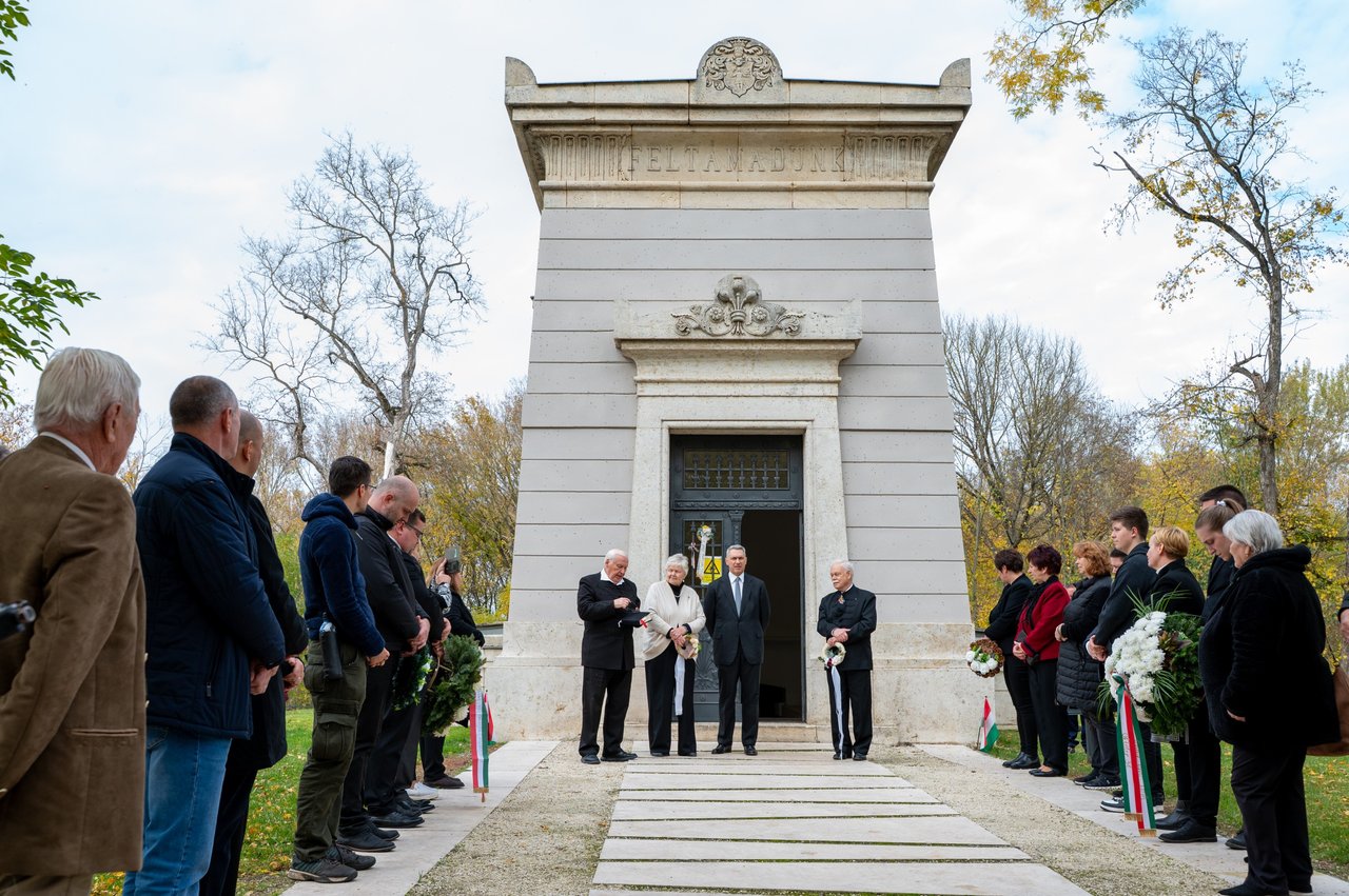 Tisza kripta 2025. október 31-én- Fotó: Pocsai Petra