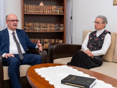 Gaál Sándor és Gaál Sándorné Eszter 2025 március - Fotó: Zelenka Attila