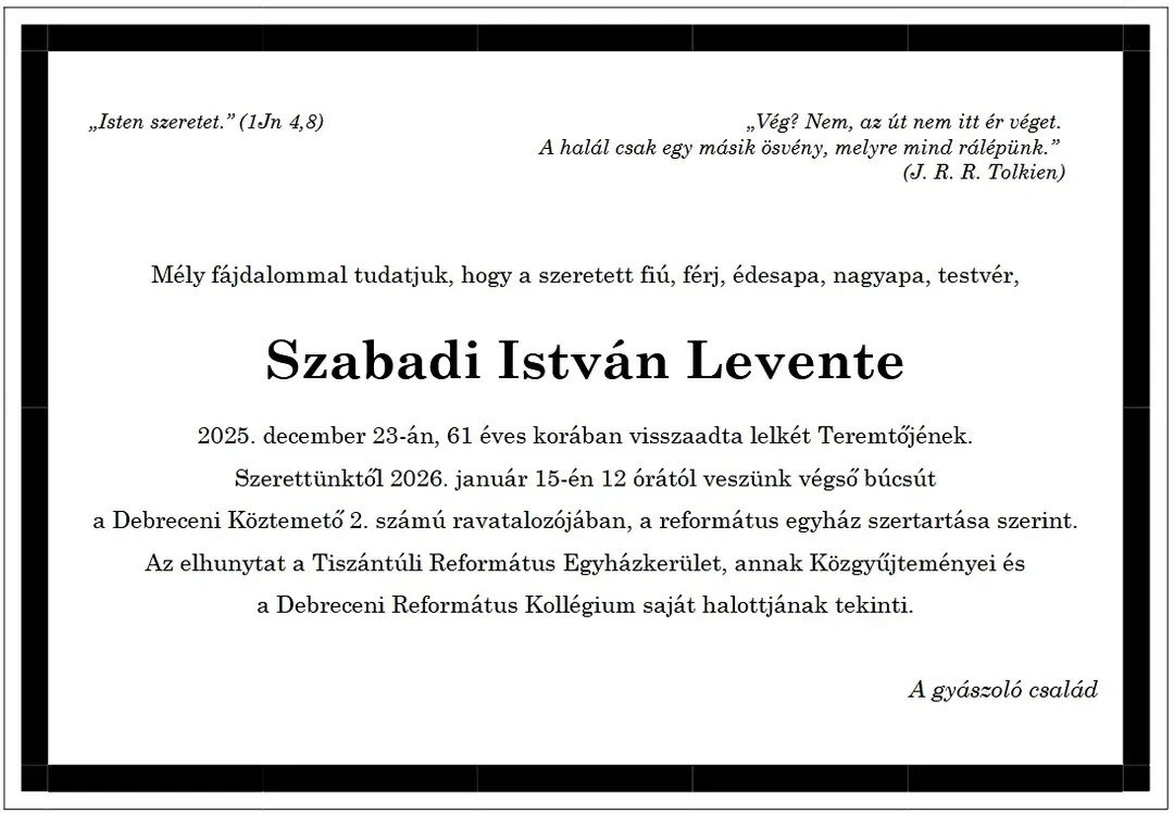 Szabadi István
