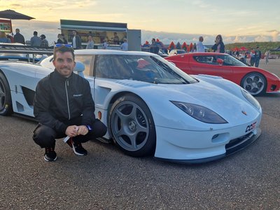 Székely András és a Koenigsegg