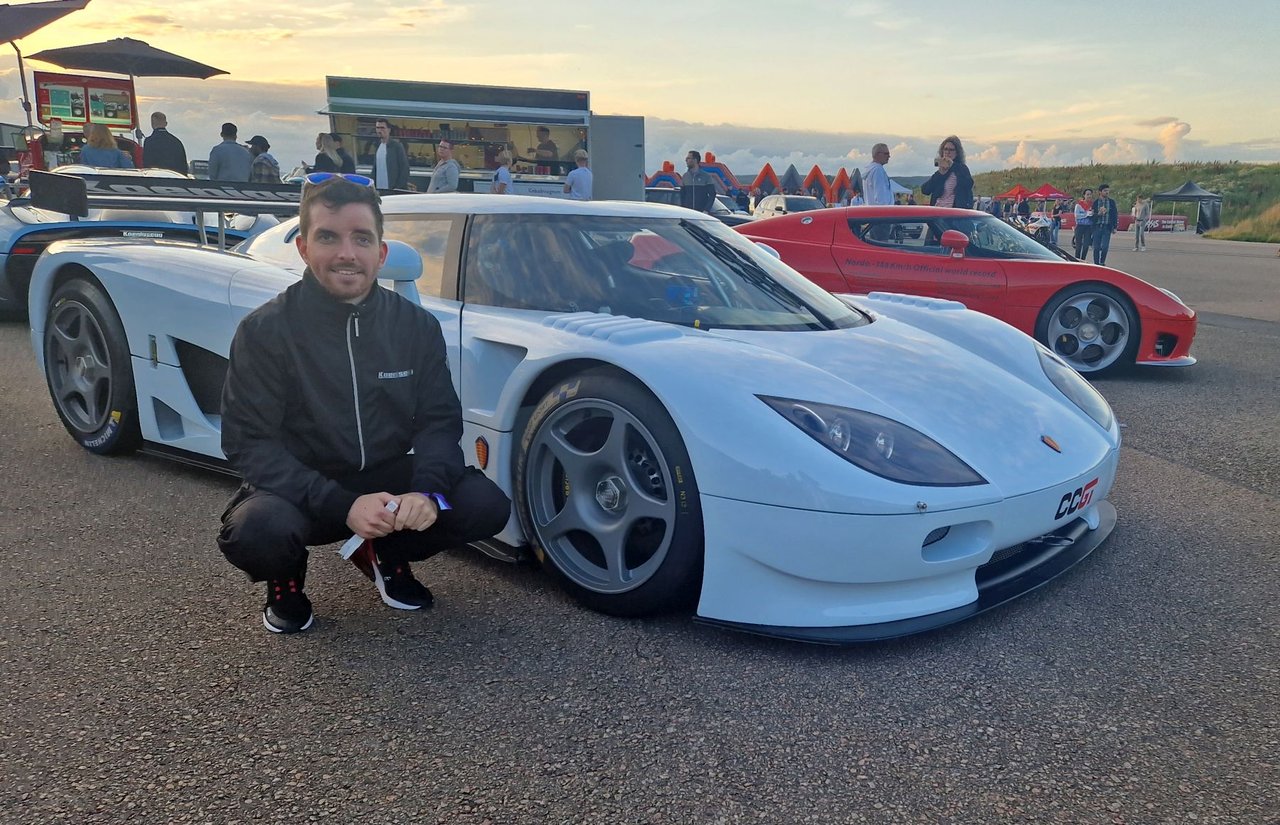 Székely András és a Koenigsegg