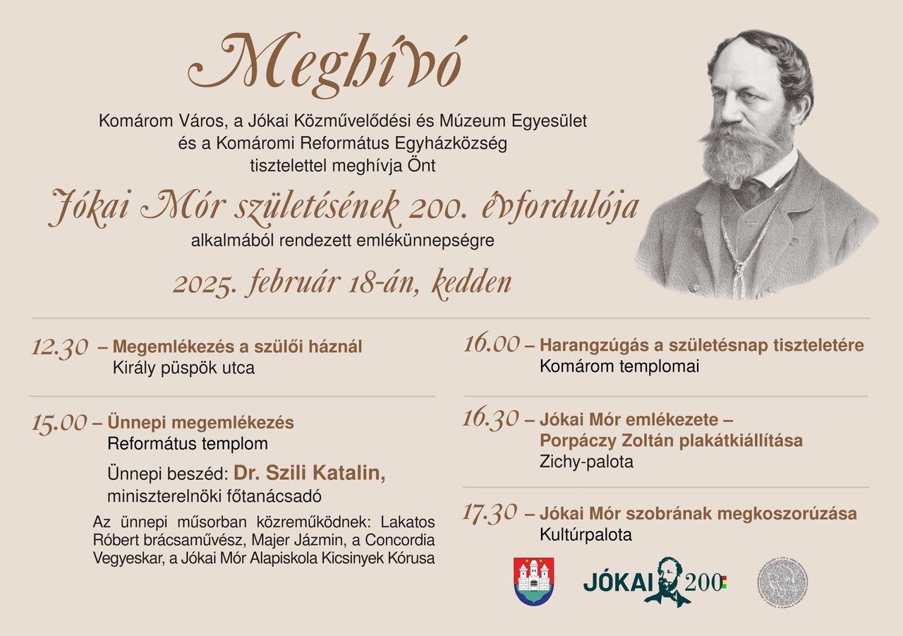 meghívó Jókai 200 febr 18