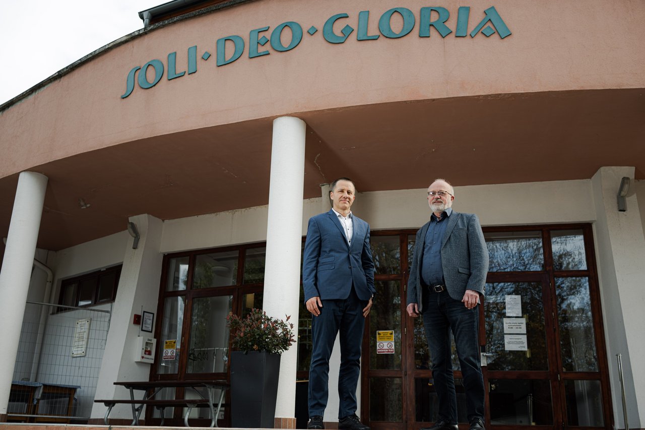 Vass Pál, Molnár János, Balatonszárszó, 2025 november - Fotó: Magyaródi Milán