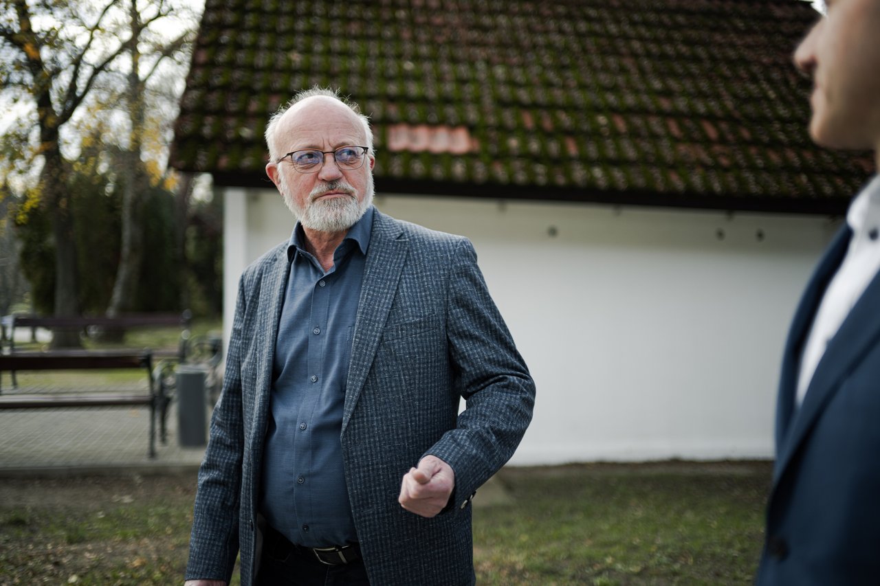 Molnár János, Balatonszárszó, 2025 november - Fotó: Magyaródi Milán