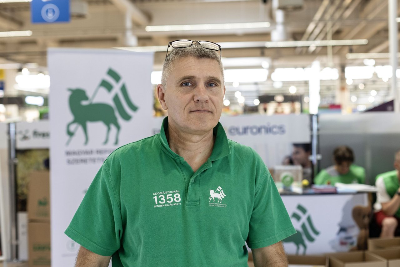 Szabó József. MRSZ tanszergyűjtés és adomány átadása 2026. augusztus - Fotó: Hurta Hajnalka