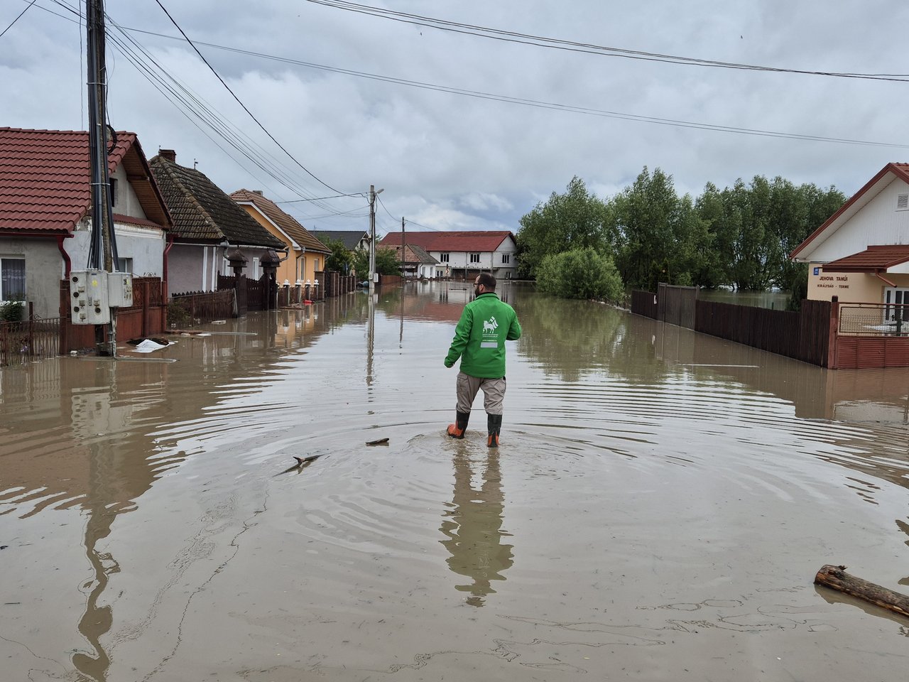 árvíz Erdélyben