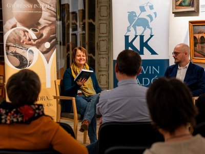 reziliencia_könyvbemutató-08 Bibliamúzeum Mikolda Borbála Galsi Árpád 2025 Feke Eszter